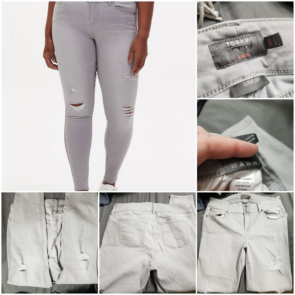 Torrid Ripped Jegging 18R